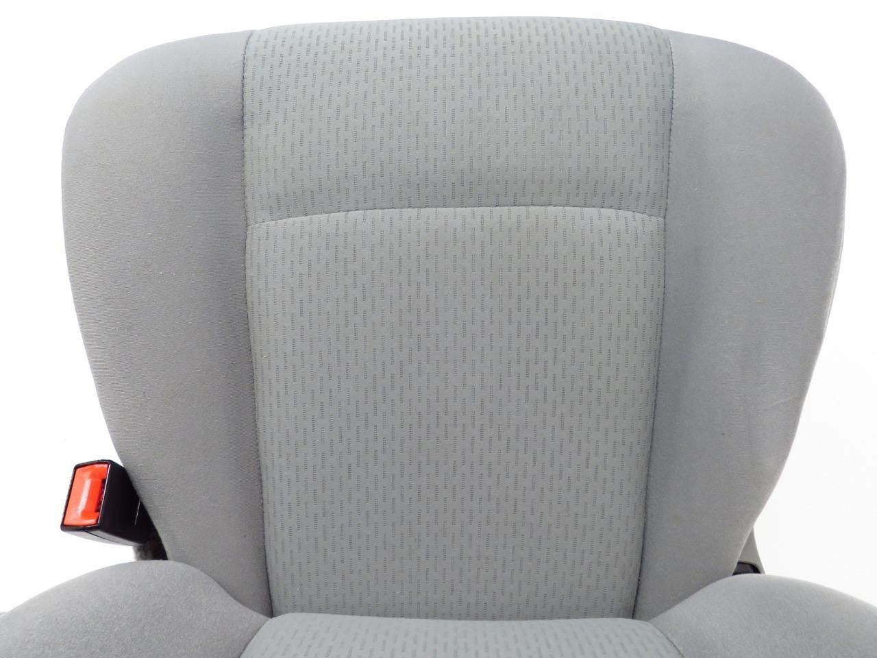 Ford Econoline Front Bucket Seats, Gray Cloth w/ Folding Armrests, Fits 1992+