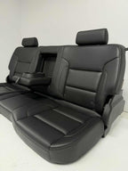 2014-2019 Sierra Silverado Crew Cab Rear Seats, LT LTZ Black Leather