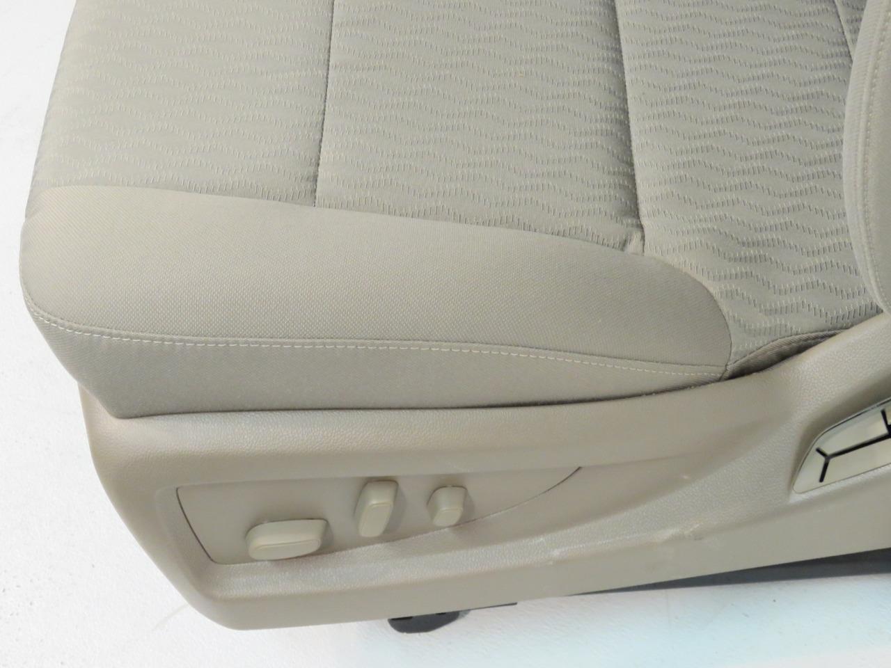 2014 - 2019 Chevrolet Silverado & GMC Sierra Tan Cloth Powered Front Seats