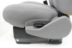 Ford Econoline Front Bucket Seats, Gray Cloth w/ Folding Armrests, Fits 1997+