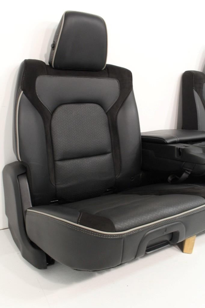 19-24 Dodge Ram 1500 Laramie Heated Cooled Leather Seats Front & Rear Crew Cab