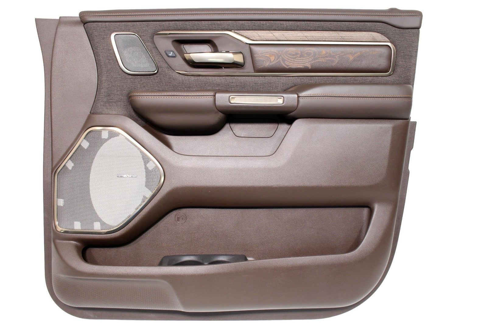2019 - 2026 Ram 1500 Door Panels Limited Longhorn Brown Crew Cab
