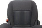 2015 - 2026 Ford Transit Seats, Black Charcoal Cloth Manual w/ Dual Armrests