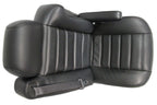 2003 - 2007 Hummer H2 Seats Set, Black Leather Powered Heated OEM