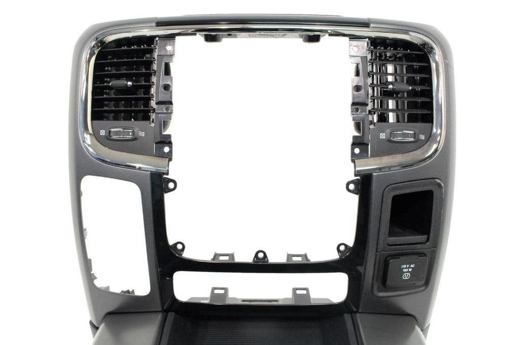 2013 - 2018 Dodge Ram Center Console, Black w/ Installation Brackets & Trim OEM