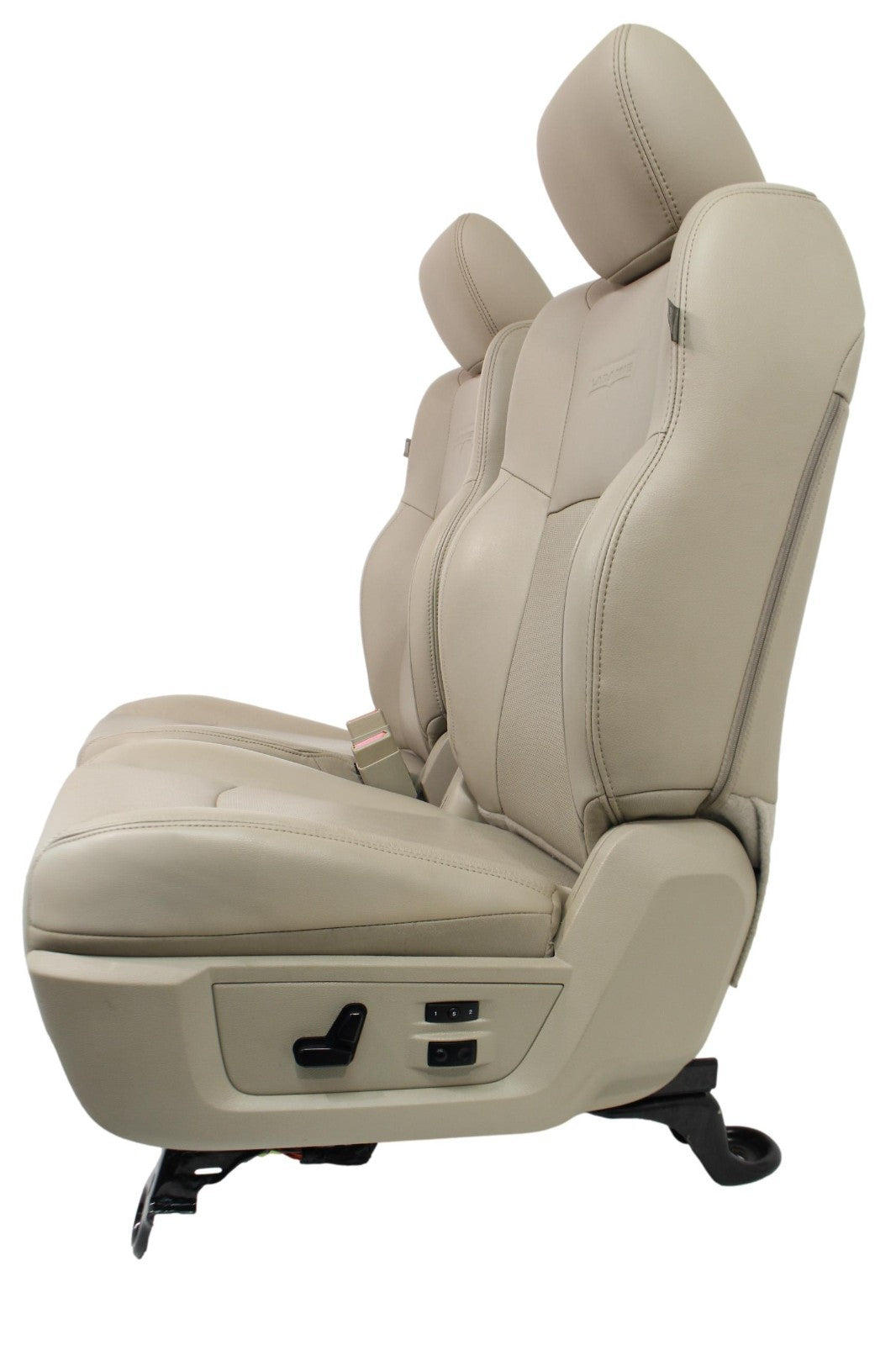 2009 - 2018 Ram Seats, Laramie, Frost Beige Tan Leather w/ Heating & Ventilation