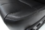 2007-2014 GM Silverado Tahoe Front Seats, LT Black Leather Lumbar w Driver Power