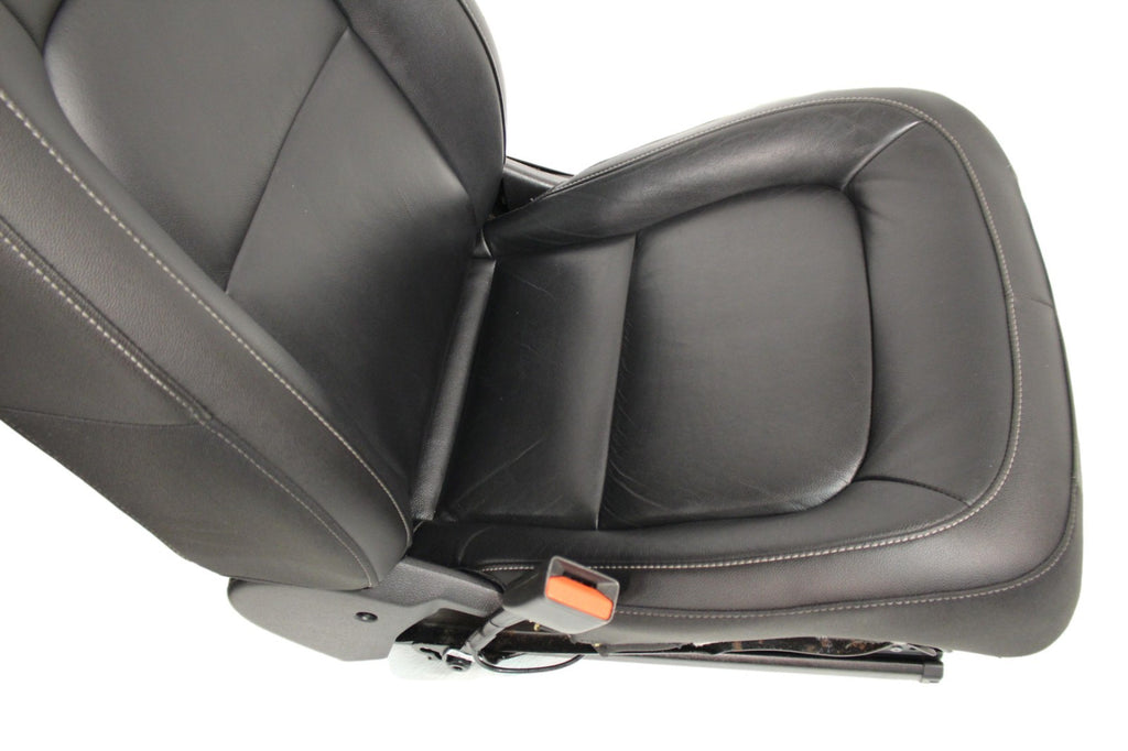2015 - 2022 Chevy Colorado Seats Set – ZR2 Crew Cab Black Leather Power Heat