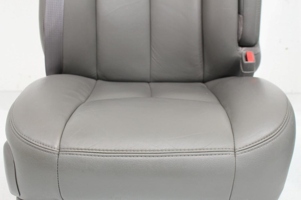 03 - 06 Silverado Sierra Tahoe Yukon Heated Power Leather Seats Pewter Gray OEM