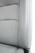 Ford Econoline Front Bucket Seats, Gray Vinyl w/ Folding Armrests, Fits 1997+