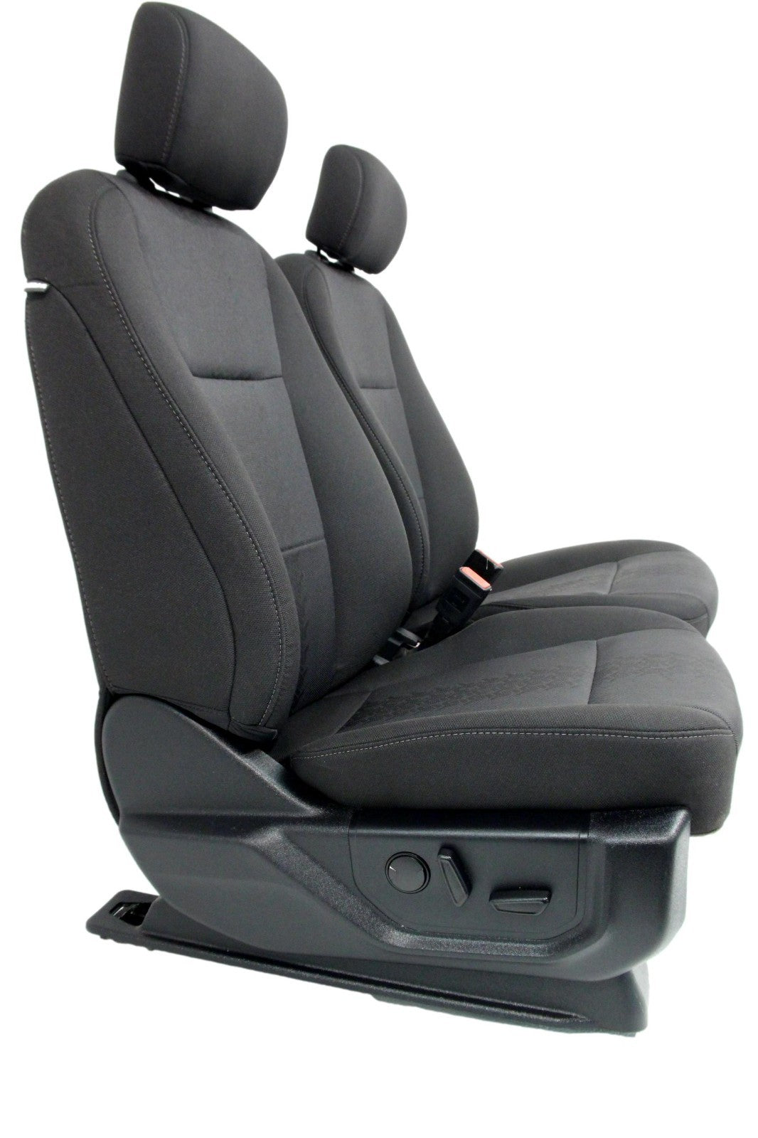 2015 - 2022 Ford F150 & Super Duty Front Seats, XLT Black Cloth Power Heat