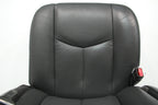 99-07 Sierra Silverado Front Seats, Dark Pewter Leather, Power 2-Way Lumbar