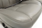 99 - 06 Silverado Sierra Tahoe Yukon Heated Power Leather Seats Pewter Gray OEM