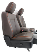 2015 - 2017 Ford Expedition King Ranch Seats 3 Row Set, Mesa Brown Leather OEM