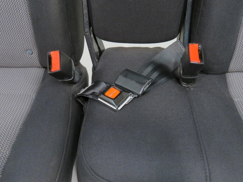 1998 - 2003 Ford Ranger Seats, Extended Cab 60-40 Split Bench, Black Gray Cloth