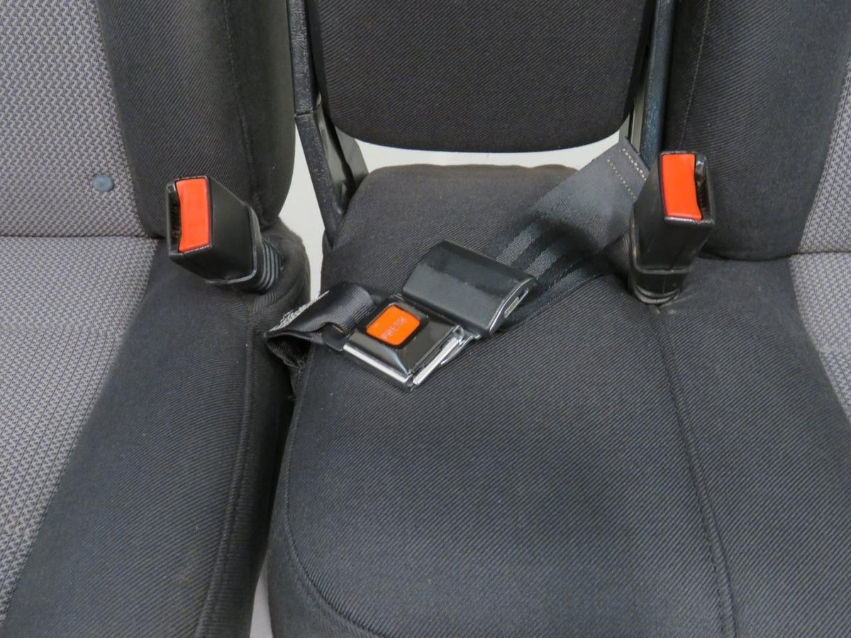 1998 - 2003 Ford Ranger Seats, Extended Cab 60-40 Split Bench, Black Gray Cloth