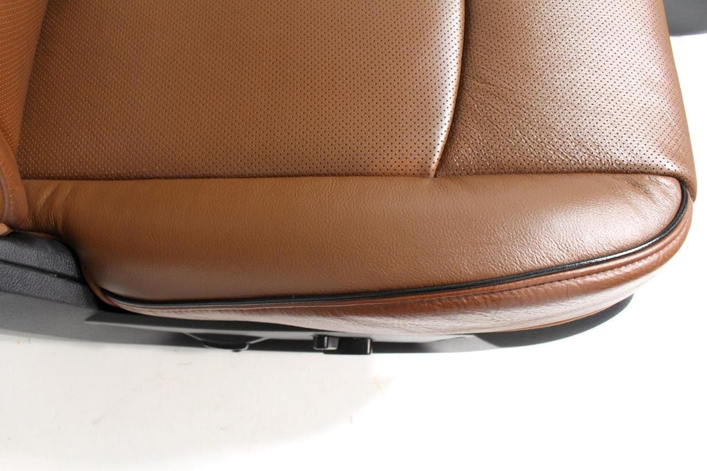 2002 - 2018 Ram Longhorn Seats Set, Crew Cab Cattle Brown Leather Heat & Cool