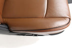 2002 - 2018 Ram Longhorn Seats Set, Crew Cab Cattle Brown Leather Heat & Cool