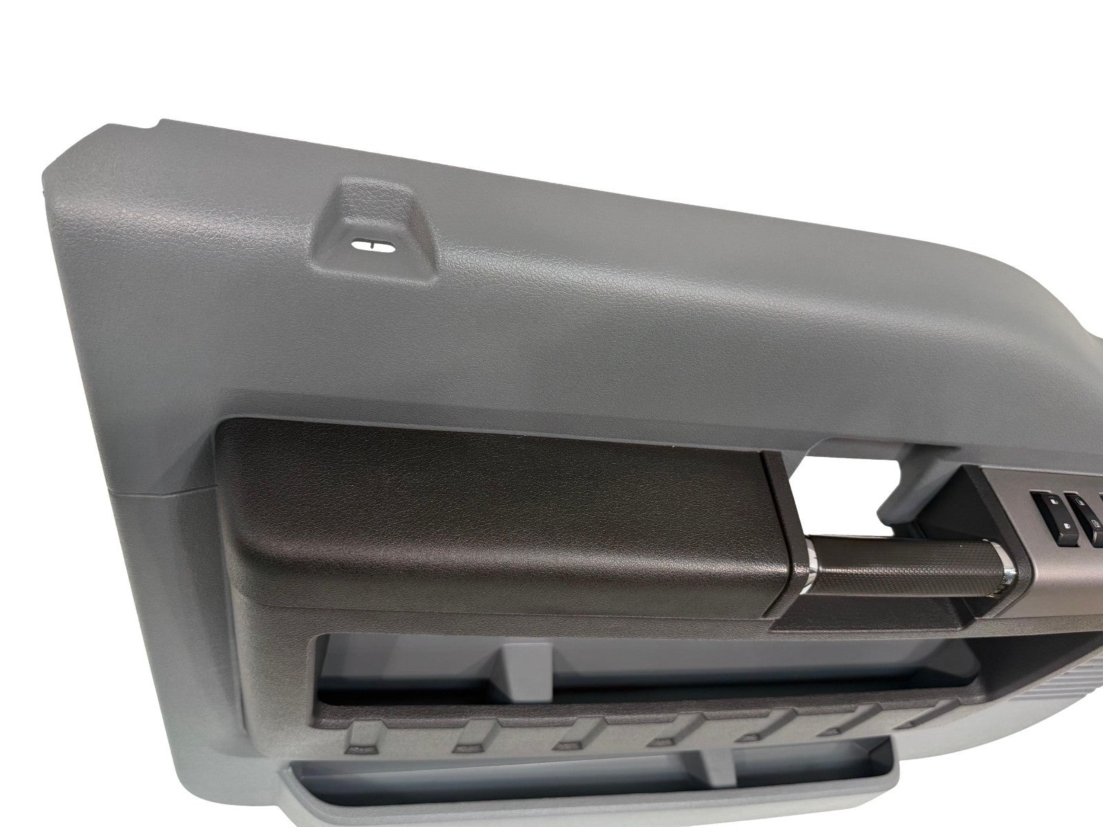 2011 - 2016 Ford Super Duty Crew Cab Door Panel Set, XLT Steel Gray & Black OEM