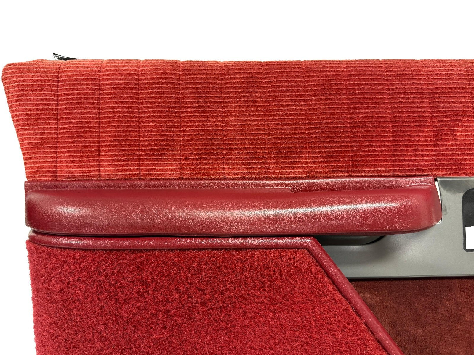 88-94 Chevy GMC Silverado Suburban C/K OBS Front Door Panels, Garnet Red MINT