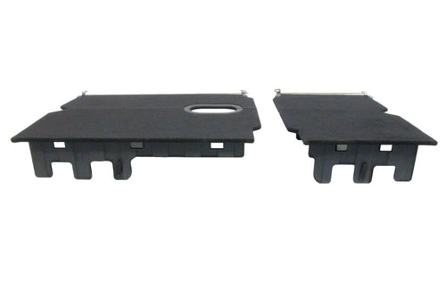 2009 - 2018 Ram Rear Seat Fold Flat Floor Hard Carpet Protector, Crew Cab OEM