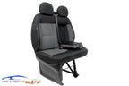14 - 26 Ram ProMaster Front Passenger Bench Seat Gray Black Cloth OEM 6TH95LXBAA