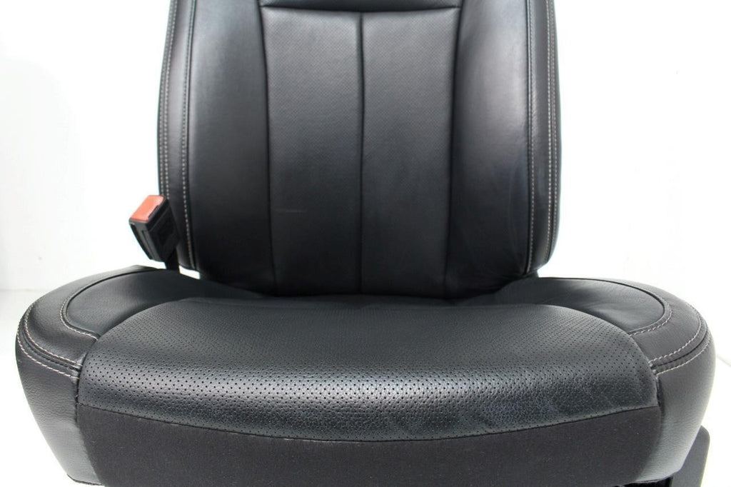 2015-2022 Ford F150 Super Duty Lariat Front Seats, Black Leather Heat Ventilated