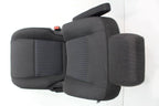 2015 - 2026 Ford Transit Seats, Black Charcoal Cloth Manual w/ Dual Armrests