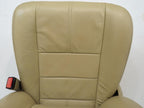 2008 - 2010 Ford Super Duty Crew Cab Seats Set Lariat Tan Leather Heated Powered