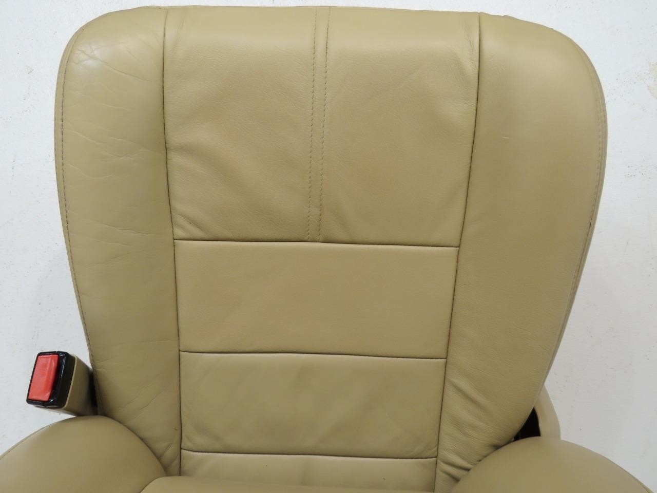 2008 - 2010 Ford Super Duty Crew Cab Seats Set Lariat Tan Leather Heated Powered