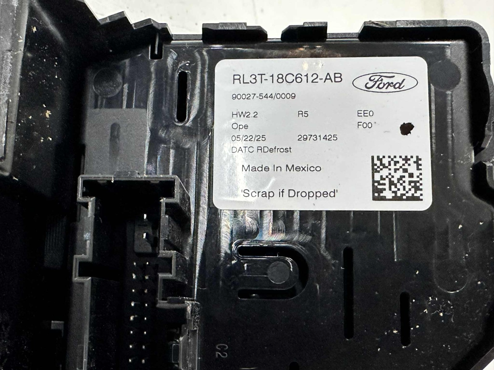 2021 - 2025 Ford F150 Climate Control HVAC Dual Zone RL3T-18C612-AB