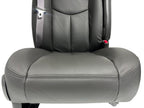 1999 - 2006 Chevy Silverado Front Seats, LT New Leather Dark Pewter Power Heated