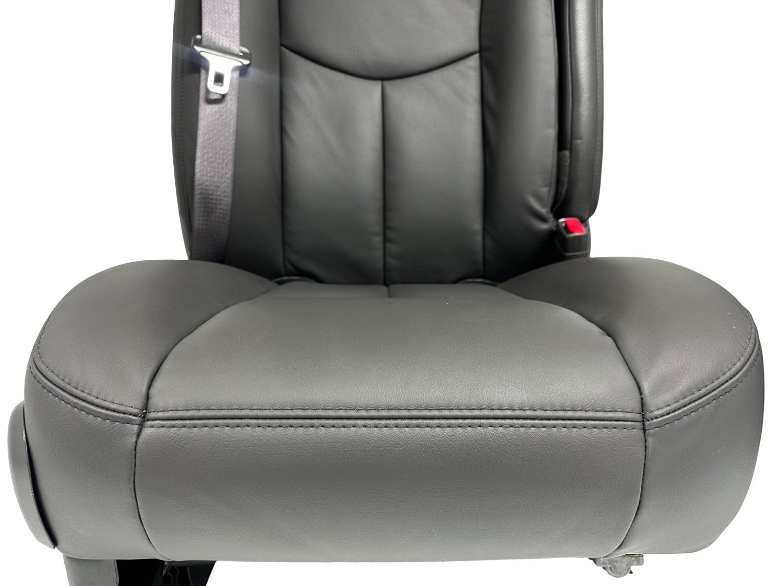 1999 - 2006 Chevy Silverado Front Seats, LT New Leather Dark Pewter Power Heated