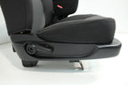 1998 - 2009 Ford Ranger Seats, 60-40 Split Bench, Black Gray Cloth, Extended Cab