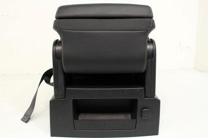 2014 - 19 Chevy Silverado GMC Sierra Black Leather Folding Jump Seat Console Kit
