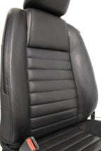 Ford Mustang Seats Front GT Black Leather Powered Seat Set 2005 2006 2007 2008