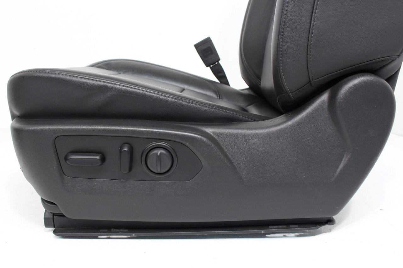 19-22 Silverado Sierra Heated Cooled Black Leather Seats Front & Rear Set OEM