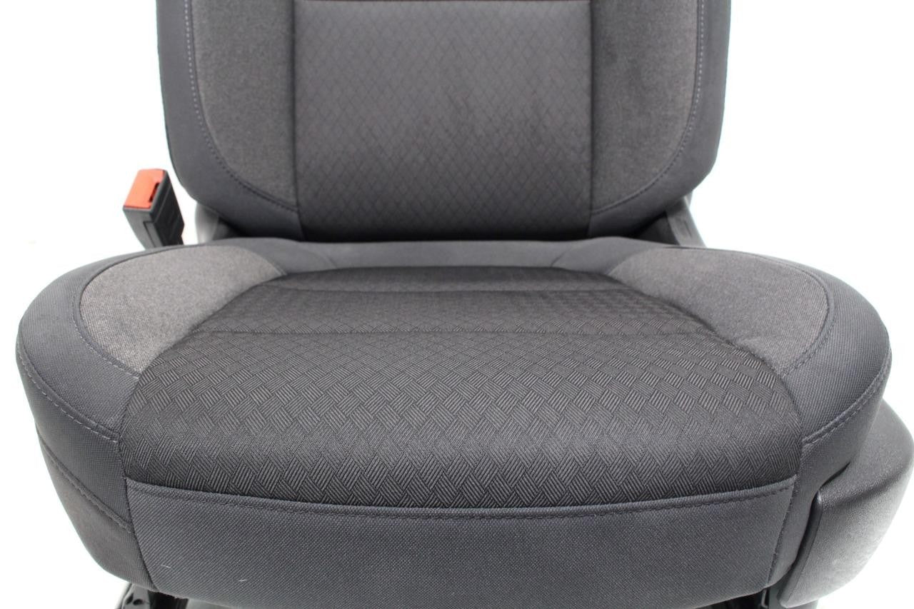 2019 - 2024 Chevy Silverado GMC Sierra Power Driver Seat Black Cloth Upgrade Kit