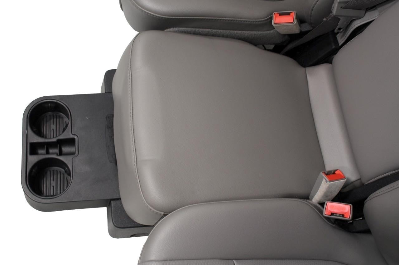 2015 - 2022 Ford F150 & Super Duty Front Seats, 4-Door XL Earth Gray Vinyl Bench