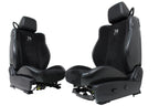 2008 - 2023 Dodge Challenger Seats, Black Leather w/ Alcantara Suede, Scat Pack