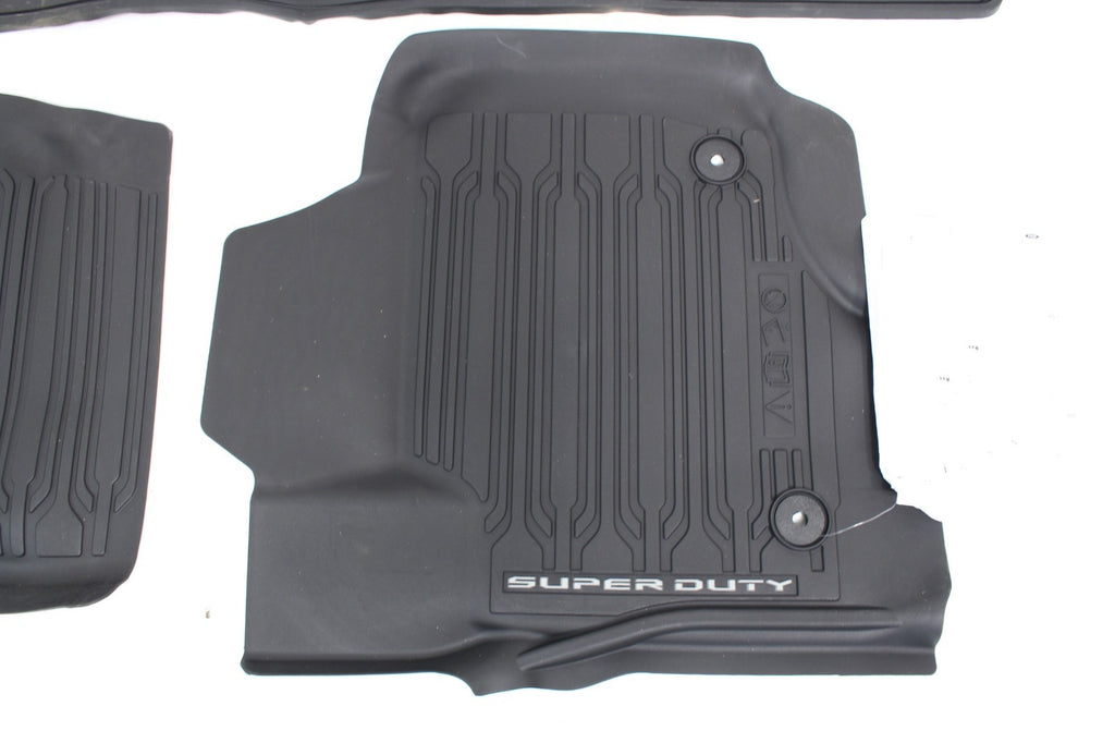 2023 - 2026 Ford Super Duty Genuine OEM All Weather Mats 3pc Crew Cab Tray Style