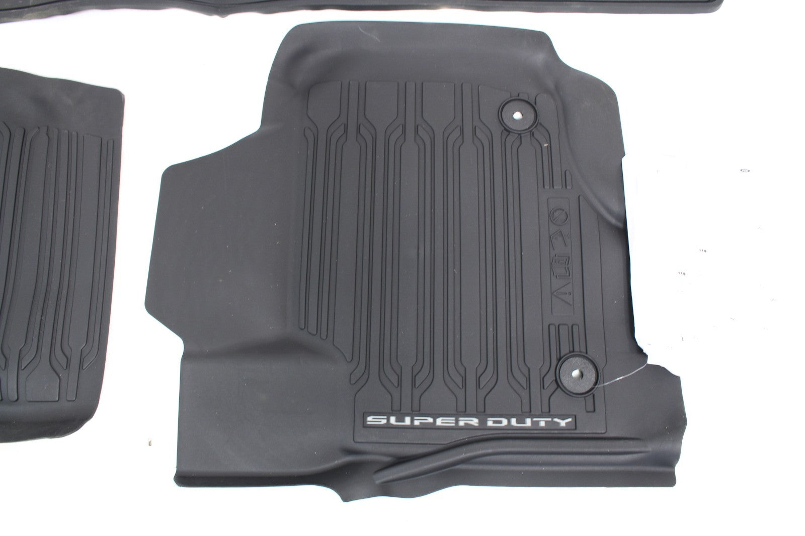 2023 - 2026 Ford Super Duty Genuine OEM All Weather Mats 3pc Crew Cab Tray Style