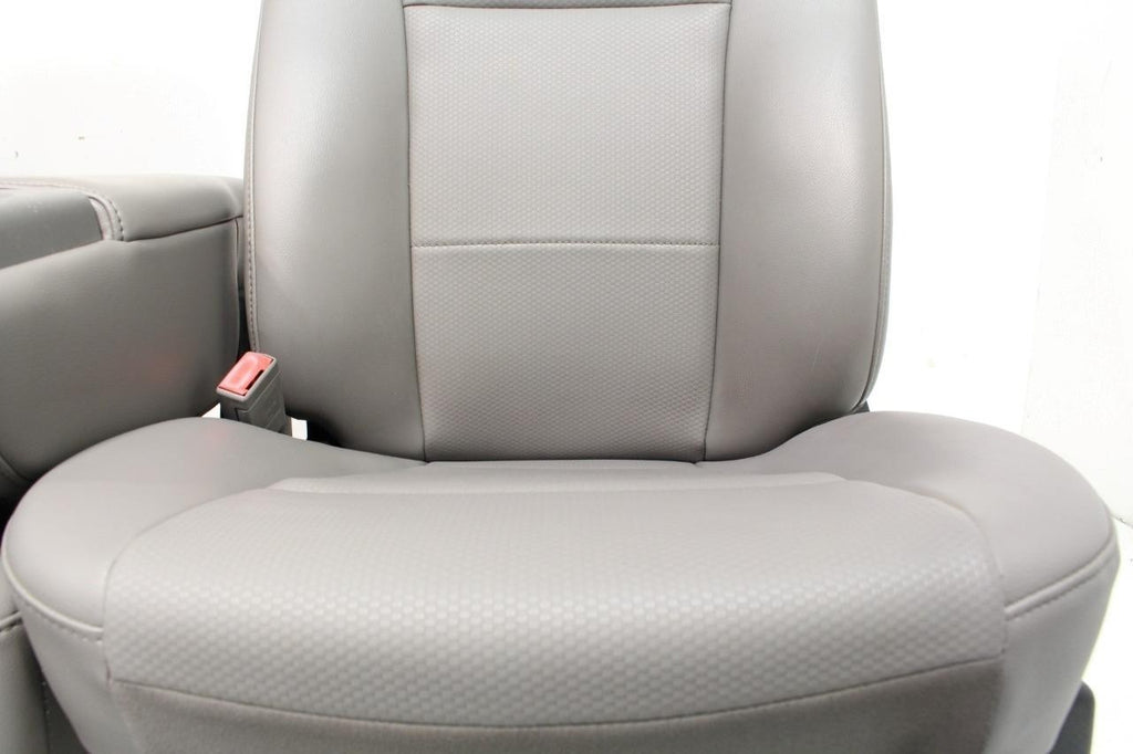 2015 - 2022 Ford F150 & Super Duty Front Seats, 4-Door XL Earth Gray Vinyl Bench