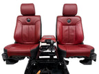 2009-2014 Ford F150 Limited Interior, OEM Red Leather Seats Console Door Panels