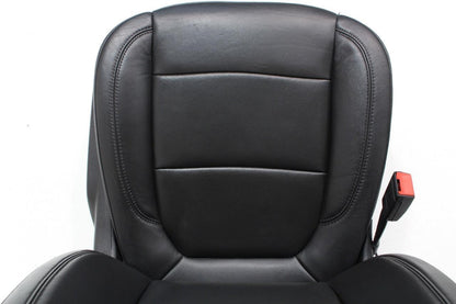 19-22 Silverado Sierra Heated Cooled Black Leather Seats Front & Rear Set OEM