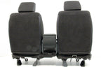 1998 - 2011 Ford Ranger Seats, 60-40 Split Bench, Black Gray Cloth, Extended Cab
