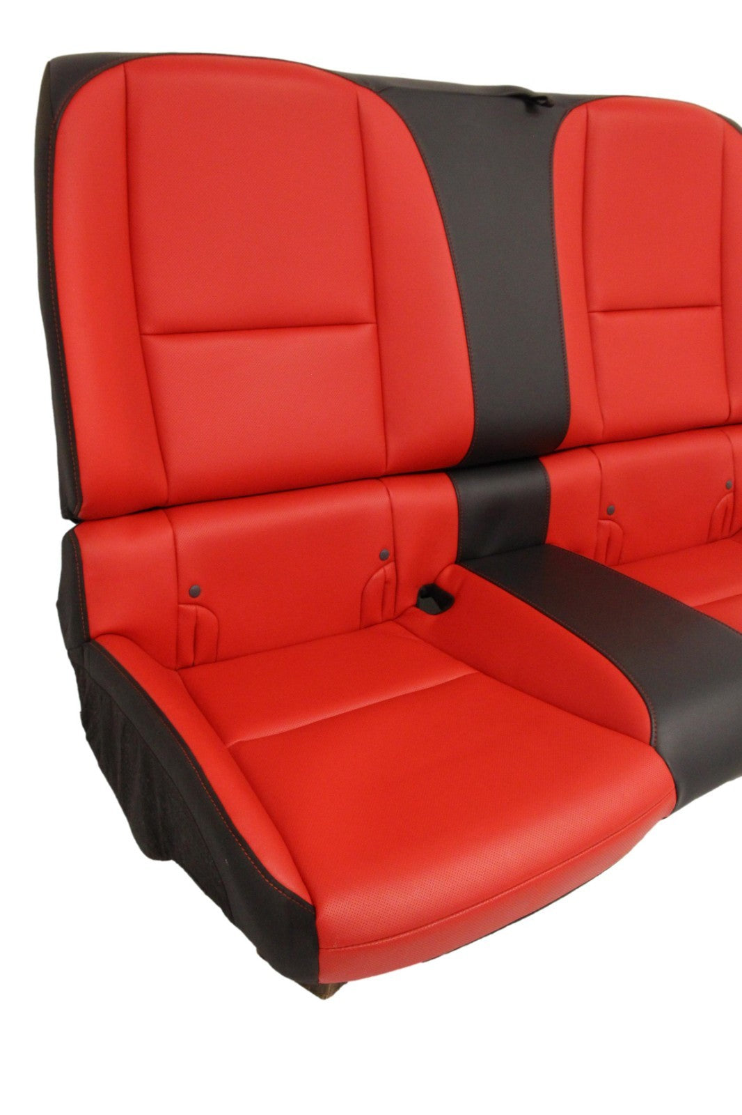 2010 - 2015 Chevrolet Camaro SS Seats Set, Inferno Orange Leather Heated 2SS
