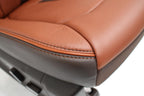 2015 - 2022 Ford F150 Super Duty Front Seats, King Ranch OEM Brown Leather