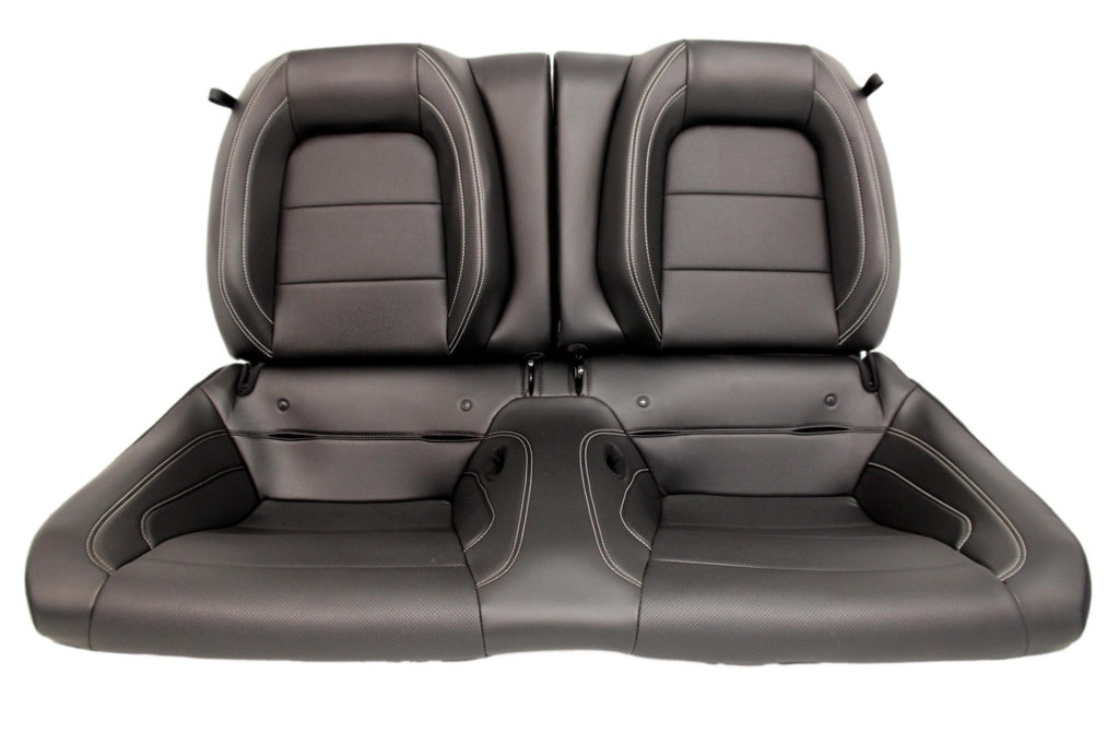 2015-2023 Ford Mustang Seats Set, Shelby GT500 Coupe Black Leather Heated Cooled