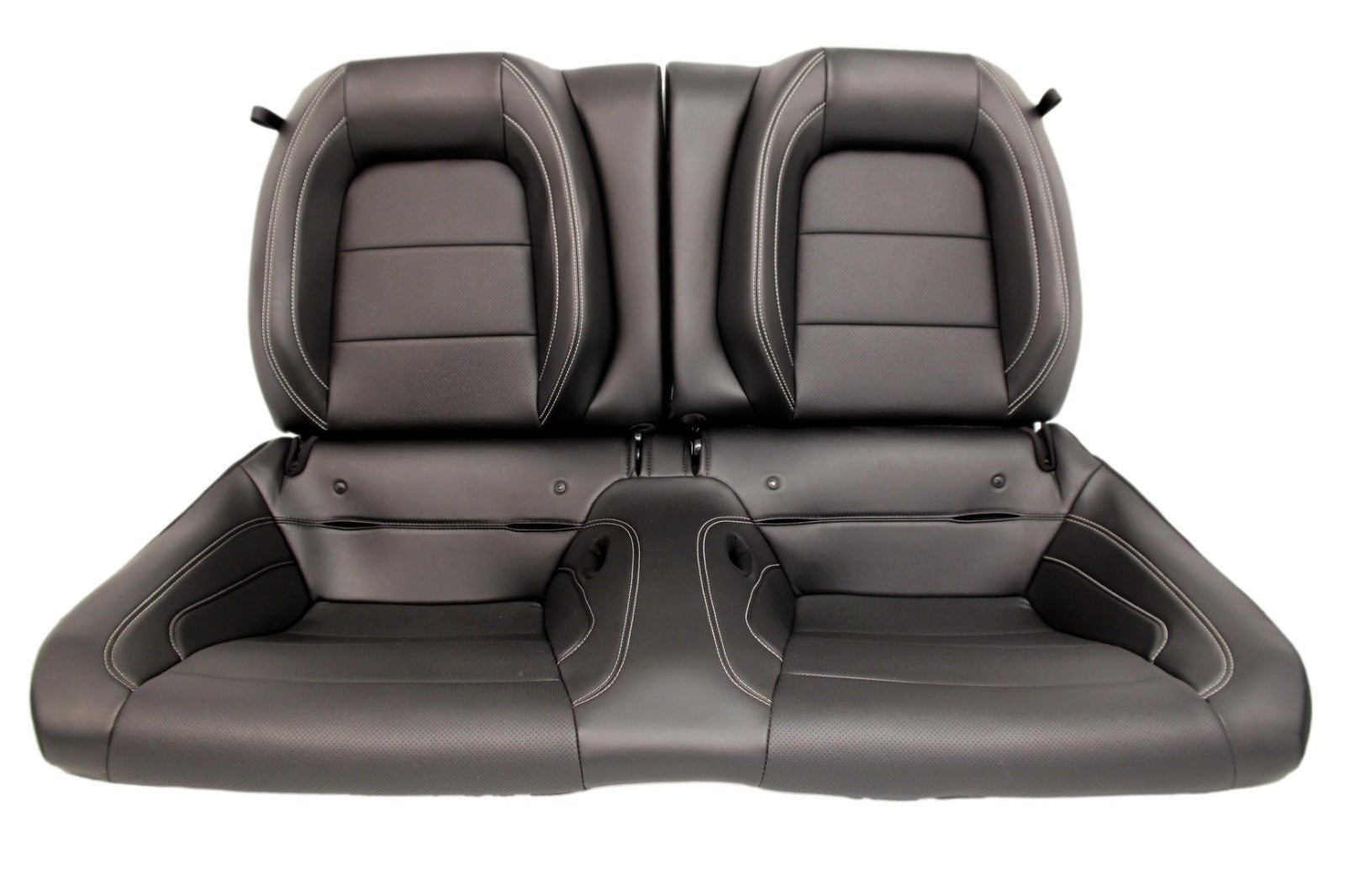 2015-2023 Ford Mustang Seats Set, Shelby GT500 Coupe Black Leather Heated Cooled